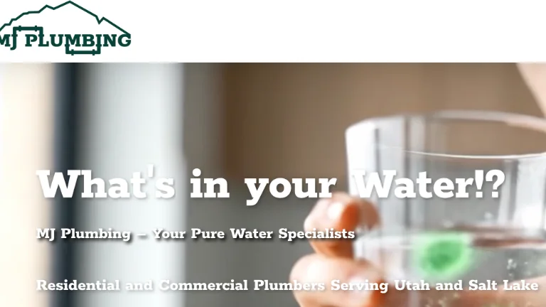 MJ Plumbing Pros website screenshot