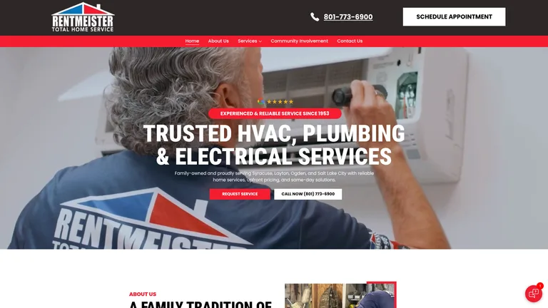 Rentmeister website screenshot